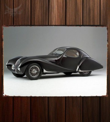 Металлическая табличка Talbot-Lago T150C SS by Figoni et Falaschi